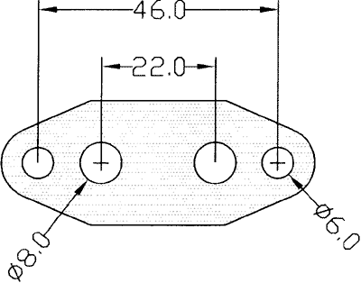 210533 gasket including given dimensions