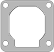 210537 gasket technical drawing