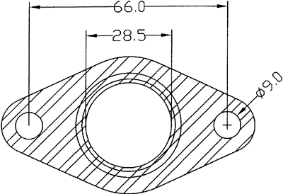 210548 gasket including given dimensions