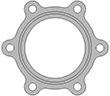 210551 gasket technical drawing