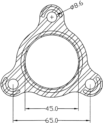 210552 gasket including given dimensions