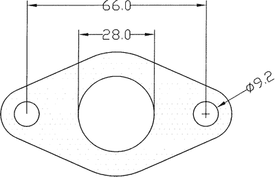 210584 gasket including given dimensions