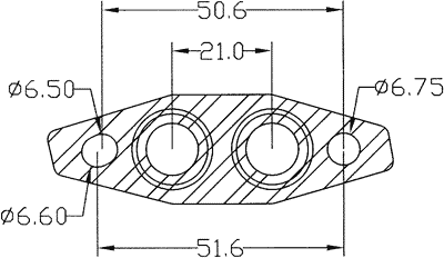 210615 gasket including given dimensions