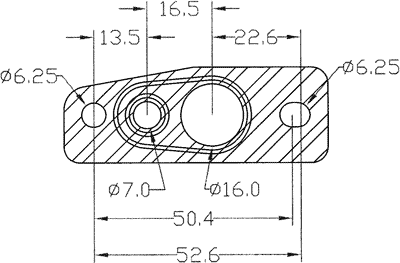 210616 gasket including given dimensions