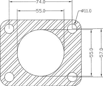 210621 gasket including given dimensions