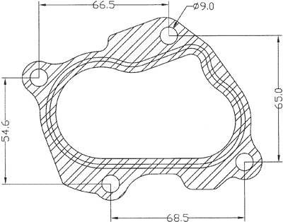 210623 gasket including given dimensions
