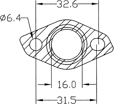210638 gasket including given dimensions