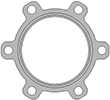 210651 gasket technical drawing