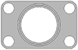 210658 gasket technical drawing