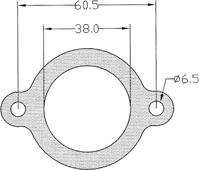 210672 gasket including given dimensions