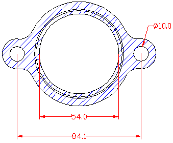 210678 gasket including given dimensions