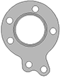 210681 gasket technical drawing