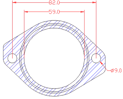 210683 gasket including given dimensions