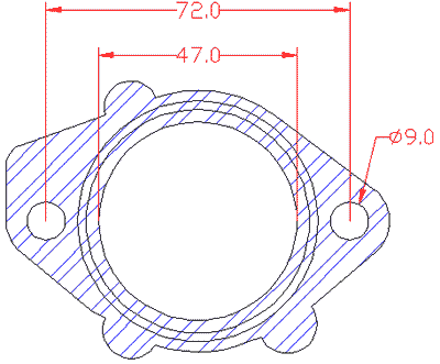 210684 gasket including given dimensions