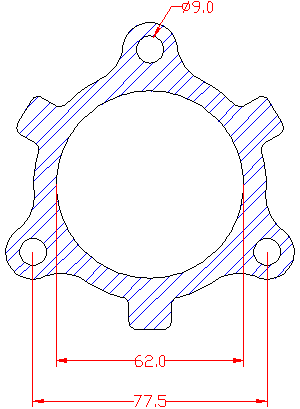 210692 gasket including given dimensions