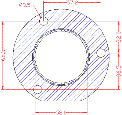 210828 gasket including given dimensions
