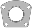 210842 gasket technical drawing