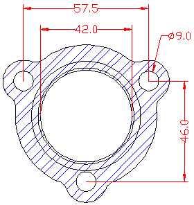 210860 gasket including given dimensions