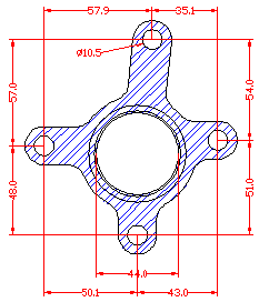 210865 gasket including given dimensions