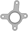 210865 gasket technical drawing
