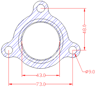 210870 gasket including given dimensions