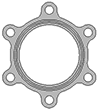 210871 gasket technical drawing
