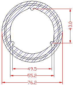 210878 gasket including given dimensions