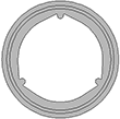 210878 gasket technical drawing