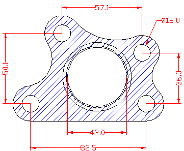 210881 gasket including given dimensions