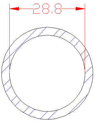 junta 210901 mostrando cotas y dimensiones