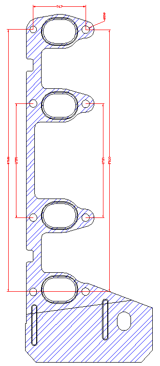 210921 gasket including given dimensions