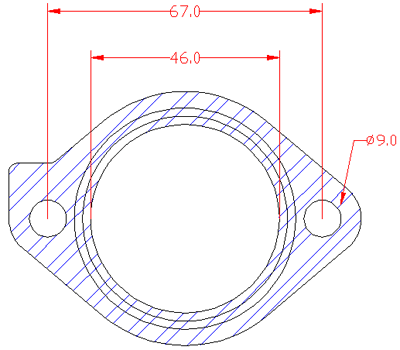 210970 gasket including given dimensions