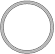 211000 gasket technical drawing