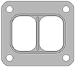 407294-0001 gasket technical drawing