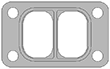 409039-0000 gasket technical drawing