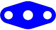 432197-0001 gasket technical drawing