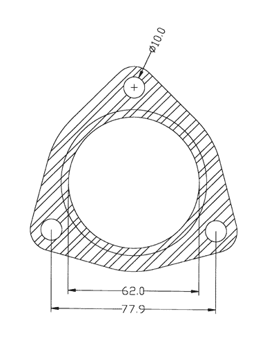 600482-0000 gasket including given dimensions