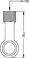 dibujo tecnico del racor 210702