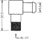 409871-0001 fitting technical drawing