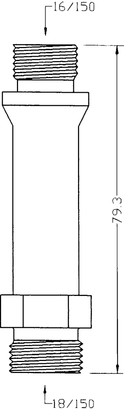 431611-0001 fitting including given dimensions