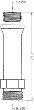 431611-0001 fitting technical drawing