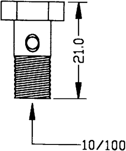 433485-0001 fitting including given dimensions